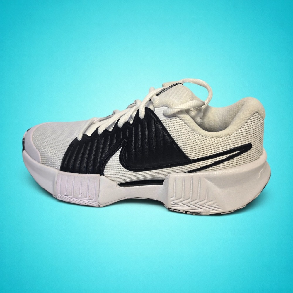 Women's Nike Air Zoom Challenge Pickleball Black/White Shoes FQ4155 100, Size 5